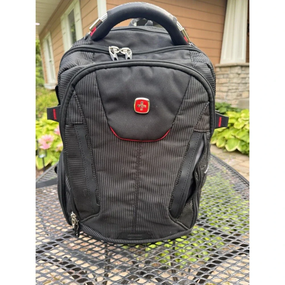 Swiss Gear Laptop Bag, Usb Charging Bag, With Insulated Pocket  & Broken Zipper